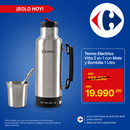 Termo Eléctrico Vitta 2 en 1 con Mate y Bombilla 1 Litro