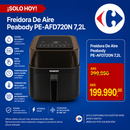Freidora De Aire Peabody PE-AFD720N 7,2L