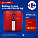 Freidora De Aire Atma FR60MARP Rojo