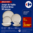 Juego de vajilla Oxford Brisa 30 piezas
