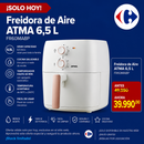 Freidora De Aire Atma Fr60mabp 1300 W 6.5 L Con Temporizador