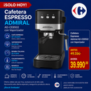 Cafetera Espresso Admiral AD-CE8502 con Vaporizador